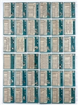1965 Topps Baseball Complete Set (598) with PSA EX-MT 6 Mantle and NM 7 Hunter Rookie