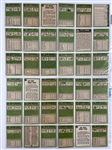 HIGH GRADE 1967 Topps Baseball Complete Set (609) with 16 PSA Graded Incl. Mantle, Mays, Aaron, Rose, Seaver Rookie, Carew Rookie and Others