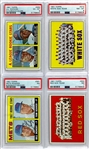 HIGH GRADE 1967 Topps Baseball Complete Set (609) with 16 PSA Graded Incl. Mantle, Mays, Aaron, Rose, Seaver Rookie, Carew Rookie and Others