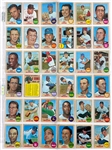 1968 Topps Baseball Complete Set (598) with PSA Graded Mantle, Mays, Ryan Rookie and Bench Rookie