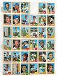 1968 Topps Baseball Complete Set (598) with PSA Graded Mantle, Mays, Ryan Rookie and Bench Rookie