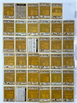 1968 Topps Baseball Complete Set (598) with PSA Graded Mantle, Mays, Ryan Rookie and Bench Rookie