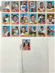 1968 Topps Baseball Complete Set (598) with PSA Graded Mantle, Mays, Ryan Rookie and Bench Rookie