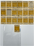 1968 Topps Baseball Complete Set (598) with PSA Graded Mantle, Mays, Ryan Rookie and Bench Rookie