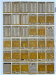 1968 Topps Baseball Complete Set (598) with PSA Graded Mantle, Mays, Ryan Rookie and Bench Rookie