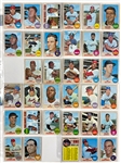 1968 Topps Baseball Complete Set (598) with PSA Graded Mantle, Mays, Ryan Rookie and Bench Rookie