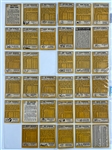 1968 Topps Baseball Complete Set (598) with PSA Graded Mantle, Mays, Ryan Rookie and Bench Rookie