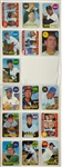 1969 Topps Baseball Complete Set (664) with PSA EX-MT 6 Mantle (Yellow Letter)