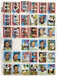 1969 Topps Baseball Complete Set (664) with PSA EX-MT 6 Mantle (Yellow Letter)