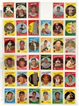 1959 Topps Baseball Complete Set (572) with Eight PSA Graded Incl. Mantle, Mantle AS, Mays and Others 