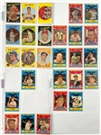 1959 Topps Baseball Complete Set (572) with Eight PSA Graded Incl. Mantle, Mantle AS, Mays and Others 