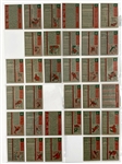 1959 Topps Baseball Complete Set (572) with Eight PSA Graded Incl. Mantle, Mantle AS, Mays and Others 