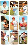 1971 Topps Baseball Super Near Set (49/63) with Rose, Mays, Brock, Yastrzemski and Seaver