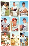 1971 Topps Baseball Super Near Set (49/63) with Rose, Mays, Brock, Yastrzemski and Seaver