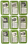 1971 Topps Baseball Super Near Set (49/63) with Rose, Mays, Brock, Yastrzemski and Seaver