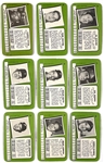 1971 Topps Baseball Super Near Set (49/63) with Rose, Mays, Brock, Yastrzemski and Seaver