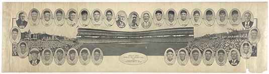 1929 Chicago Cubs Panoramic Print – National League Champions – The Classic “Kaufmann & Fabry Co.” Version