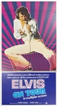 1972 <em>Elvis on Tour</em> Three-Sheet Movie Poster – Starring Elvis Presley – A Stunning NEAR MINT Example!!