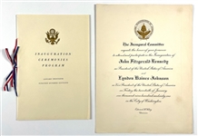 Extensive President John F. Kennedy Collection Including “J.F.K. & Rocking Chair” Toy in Box, Photos and Inaugural Ephemera (18 Pieces)