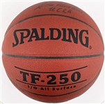 John Wooden Signed and Inscribed Basketball - Signed John Wooden UCLA