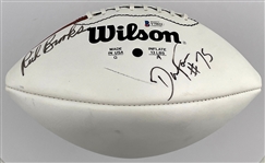 Football Hall of Famers Signed Wilson Footballs with Bo Jackson, Don Shula, Kurt Warner, Buck Buchanan and Deacon Jones