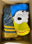 Group of Four 1950's and 1960's Ben Cooper and Halco Halloween Costumes in Original Boxes – Mickey Mouse, Donald Duck, Superman and The Lone Ranger