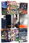1960s-2000s Chicago Bears Media Guide Collection of 34