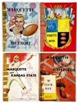 1930's to 1950's Marquette University Foolball Programs Collection of 15
