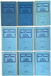 1950's to 1990's <em>Blue Book of College Athletics</em> Collection of 39 Issues