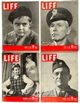 1930's to 1940's <em>LIFE</em> Magazine Collection of 21 with Clark Gable, Lana Turner and Ginger Rogers Covers