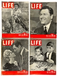 1930's to 1940's <em>LIFE</em> Magazine Collection of 21 with Clark Gable, Lana Turner and Ginger Rogers Covers