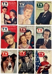 Incredibly Extensive 1950's to 1970's <em>TV GUIDE</em> Collection of 532 Issues - with 134 Copies of Main Predecessor <em>TV FORECAST</em>