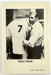 Mickey Mantle Signed Copy of His Book <em>The Mick</em> with Other Mick Ephemera