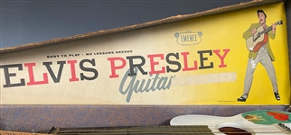 1956 Elvis Presley Enterprises “EMENEE” Six-String Toy Guitar with Original Box
