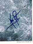 Neil Armstrong Signed Official NASA Photo of Moon's Sea of Tranquility