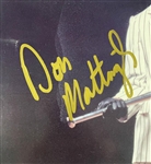 Don Mattingly Signed 1986 Converse “HIT MAN” Poster – 1985 American League MVP Version