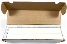 2000 Topps “Fan Fest” T206 Honus Wagner Full Box of 1,600!! GEM MINT Replica Cards – Still in Original Factory Box