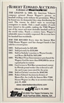 2000 Topps “Fan Fest” T206 Honus Wagner Full Box of 1,600!! GEM MINT Replica Cards – Still in Original Factory Box