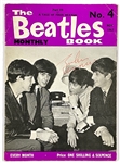 “The Beatles Book Monthly” No. 4 (1963) Signed by All Four Beatles at November 1963 Concert in Slough, England