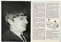 “The Beatles Book Monthly” No. 4 (1963) Signed by All Four Beatles at November 1963 Concert in Slough, England