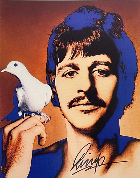 Ringo Starr Signed 8 x 10 Richard Avedon Photo