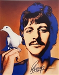 Ringo Starr Signed 8 x 10 Richard Avedon Photo