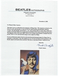 Ringo Starr Signed 8 x 10 Richard Avedon Photo