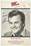Bob Crane Signed Dinner Theatre Program – One of the Last Autographs He Signed - Also Signed by <em>Hogan's Heroes</em> Co-Star Bernard Fox
