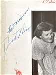 Future President “Dick Nixon” and Pat Nixon Signed 1952 Presidential Campaign Signed  Fundraising Dinner Menu and 1957 Inaugural Program