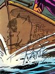 Bob Kane Signed Drawing of Batman on the Cover of a <em>Batman</em> Comic Book!