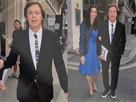Paul McCartney Signed Balalaika (The Russian Guitar He References in The Beatles Song “Back in the U.S.S.R.”) with Photos of Paul When He Signed It
