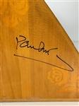 Paul McCartney Signed Balalaika (The Russian Guitar He References in The Beatles Song “Back in the U.S.S.R.”) with Photos of Paul When He Signed It