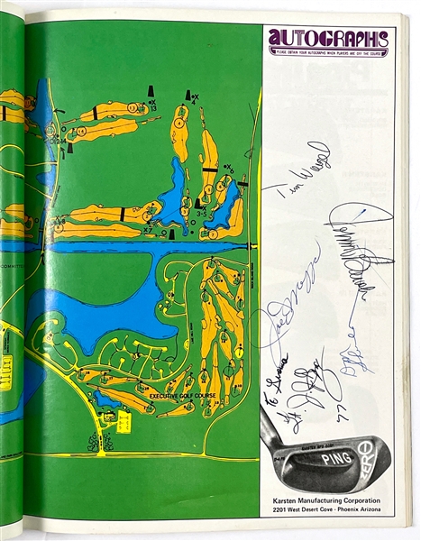 1977 “Jackie Gleason Inverary Classic” Golf Tournament Program Signed by Joe DiMaggio, Johnny Bench and Don Shula