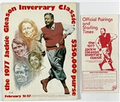 1977 “Jackie Gleason Inverary Classic” Golf Tournament Program Signed by Joe DiMaggio, Johnny Bench and Don Shula